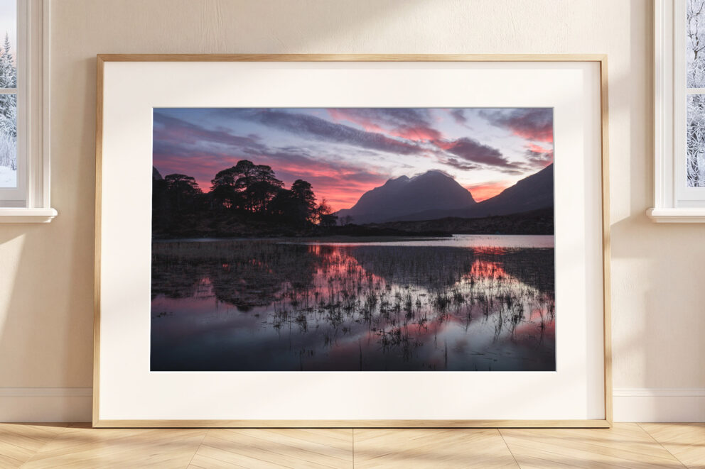 Liathach  Loch Clair Torridon Fine Art Print