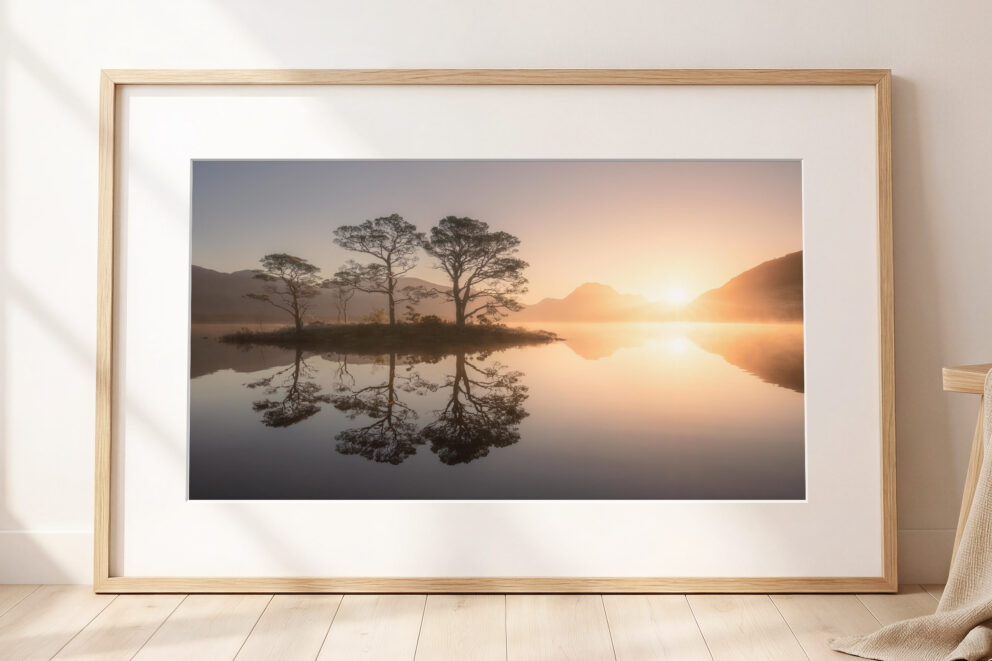 Loch Maree  Slioch Fine Art Print